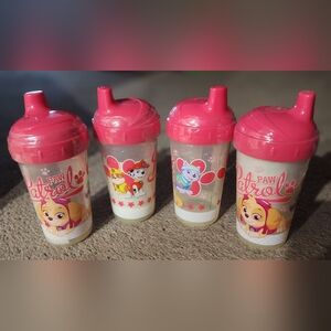 Paw Patrol Sippy Cups NWT